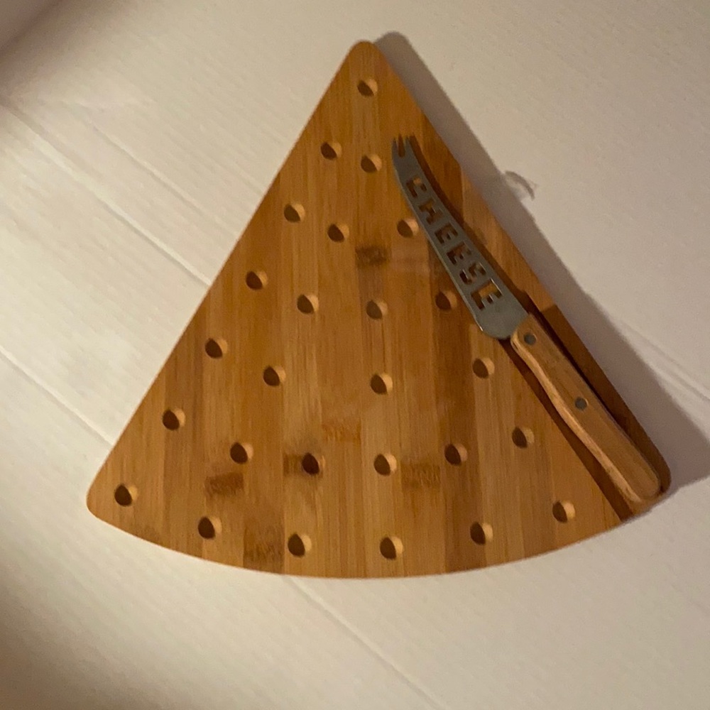 Core Bamboo cheese set, cheese board and knife